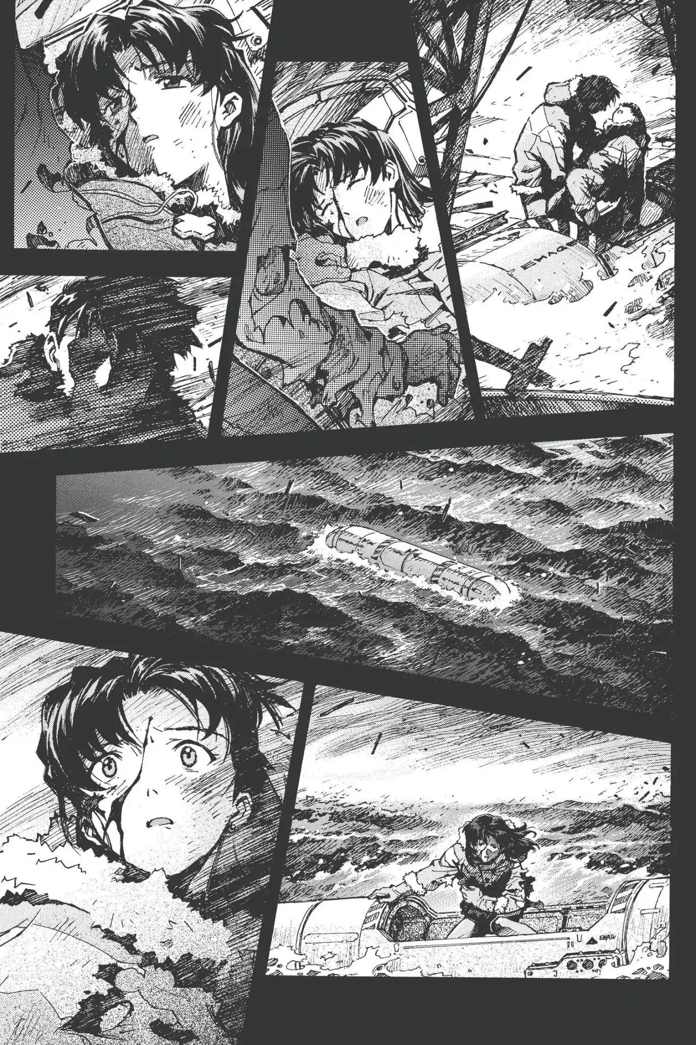 Shinseiki Evangelion Chapter 28 page 13 - Chapter 28: Vol.2 Stage 28: Follow Back Along Your Scar