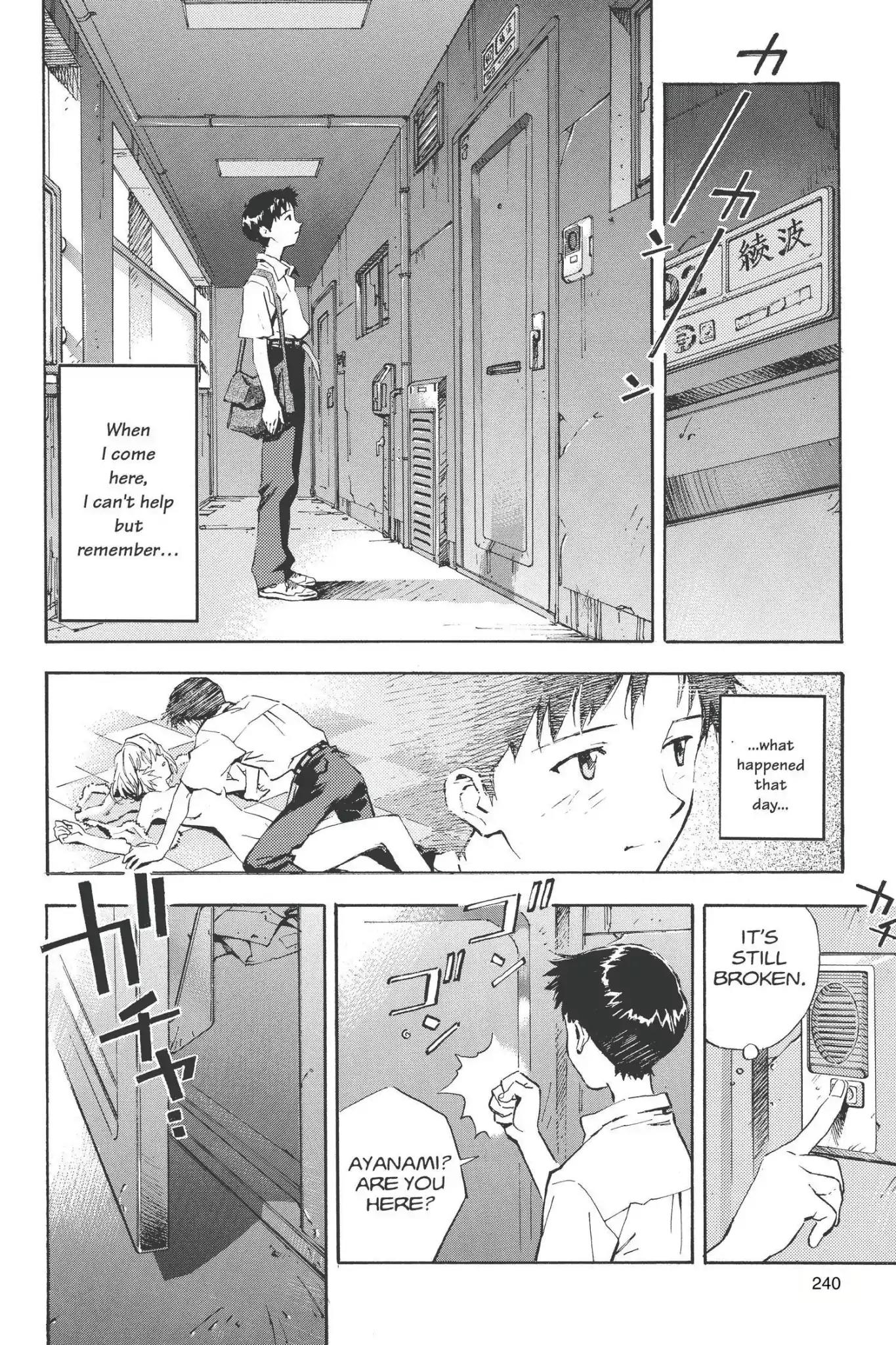 Shinseiki Evangelion Chapter 28 page 21 - Chapter 28: Vol.2 Stage 28: Follow Back Along Your Scar