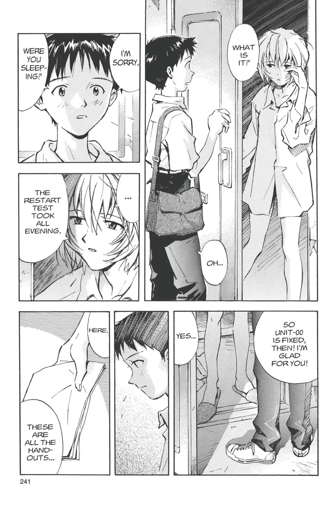 Shinseiki Evangelion Chapter 28 page 22 - Chapter 28: Vol.2 Stage 28: Follow Back Along Your Scar