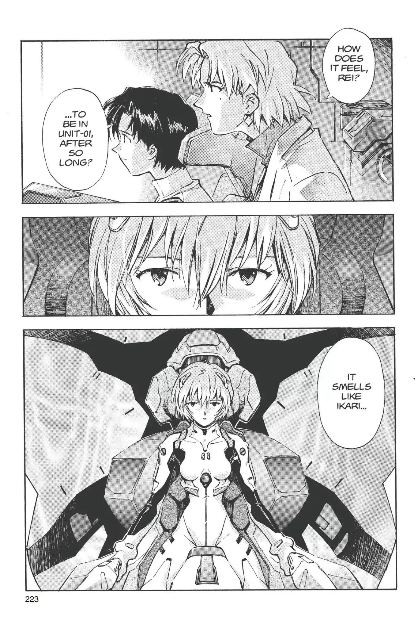 Shinseiki Evangelion Chapter 28 page 5 - Chapter 28: Vol.2 Stage 28: Follow Back Along Your Scar