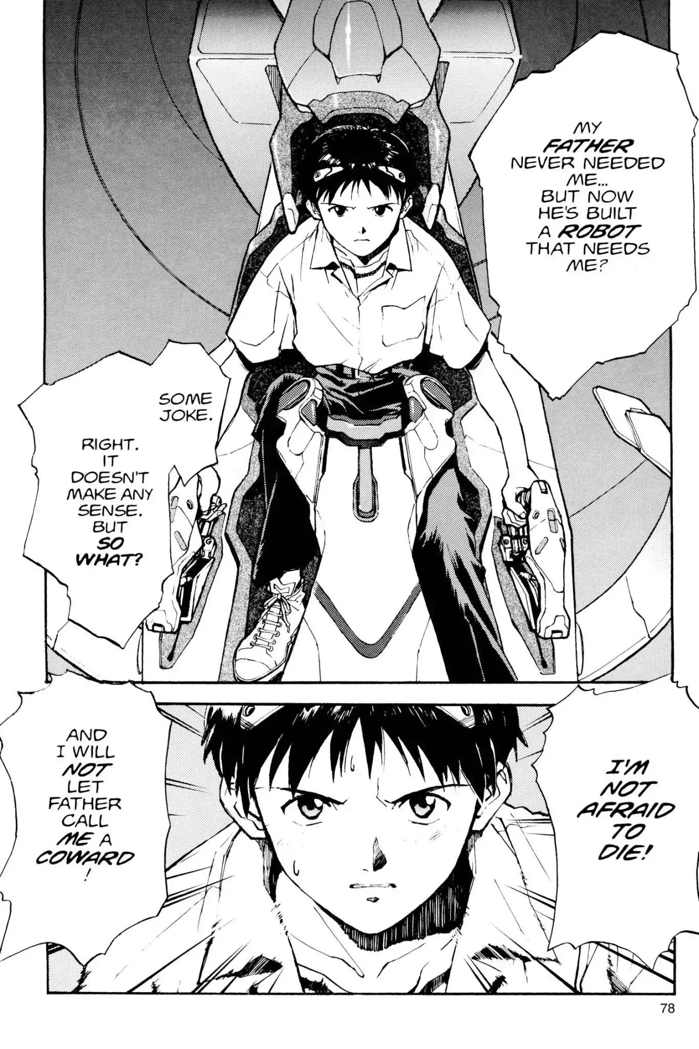 Shinseiki Evangelion Chapter 3 page 10 - Chapter 3: Vol.1 Stage 3: Unit-01, Lift off