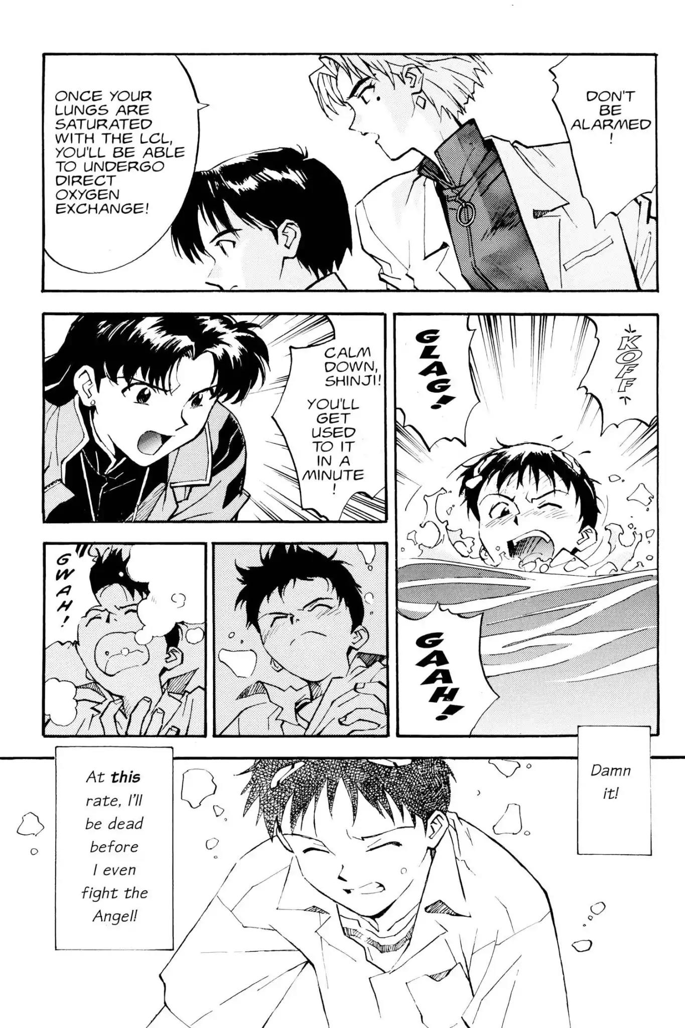 Shinseiki Evangelion Chapter 3 page 13 - Chapter 3: Vol.1 Stage 3: Unit-01, Lift off