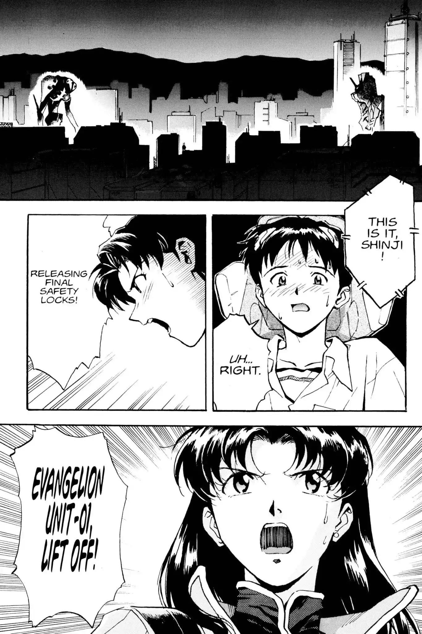 Shinseiki Evangelion Chapter 3 page 23 - Chapter 3: Vol.1 Stage 3: Unit-01, Lift off