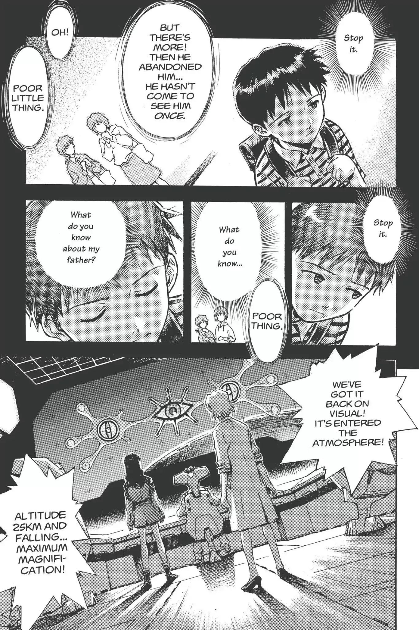 Shinseiki Evangelion Chapter 30 page 10 - Chapter 30: Vol.2 Stage 30: Catch the G-shock!