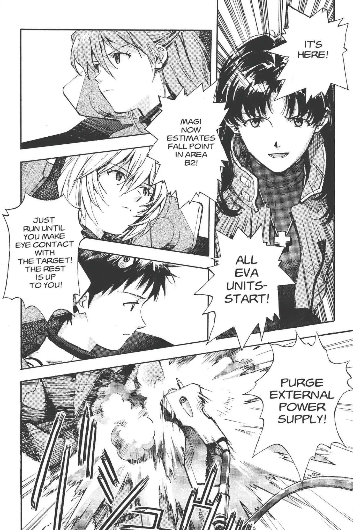 Shinseiki Evangelion Chapter 30 page 11 - Chapter 30: Vol.2 Stage 30: Catch the G-shock!