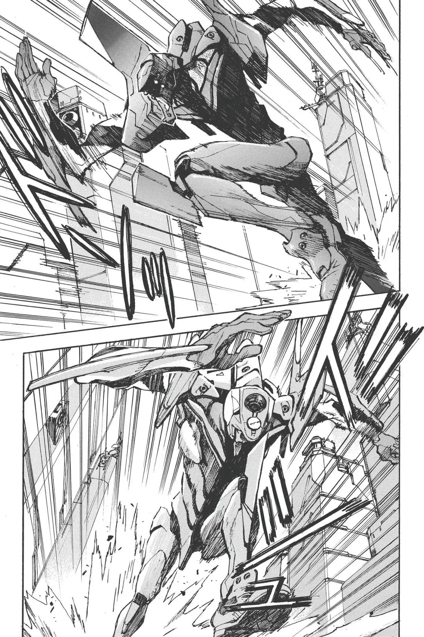 Shinseiki Evangelion Chapter 30 page 12 - Chapter 30: Vol.2 Stage 30: Catch the G-shock!