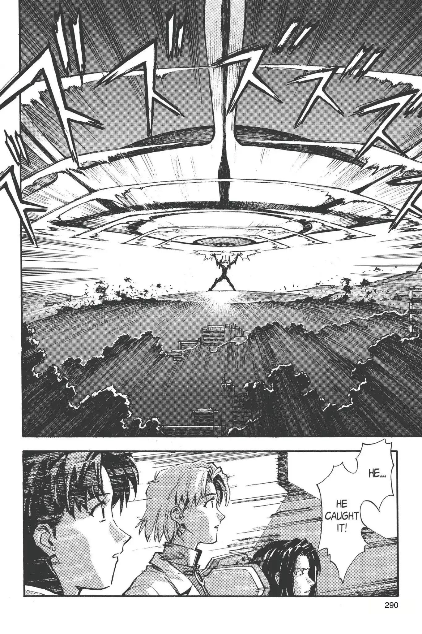 Shinseiki Evangelion Chapter 30 page 21 - Chapter 30: Vol.2 Stage 30: Catch the G-shock!