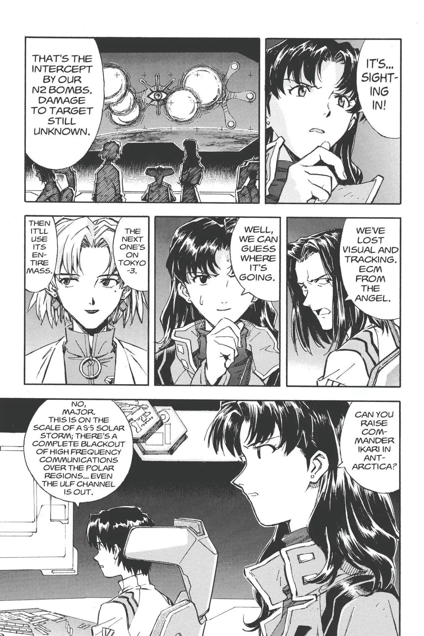 Shinseiki Evangelion Chapter 30 page 4 - Chapter 30: Vol.2 Stage 30: Catch the G-shock!