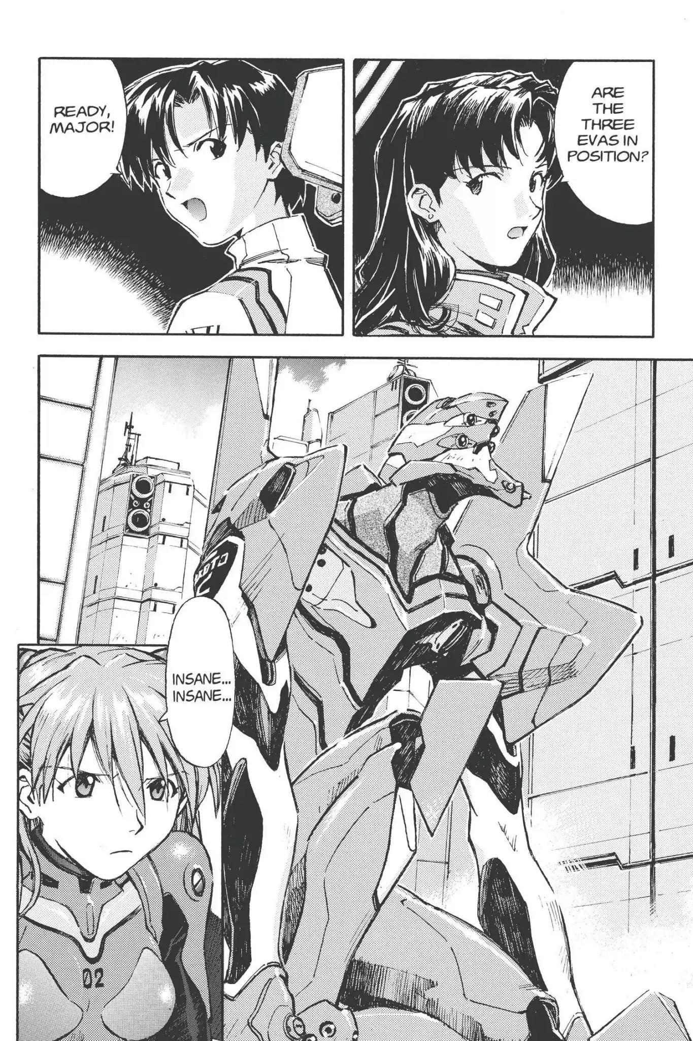 Shinseiki Evangelion Chapter 30 page 5 - Chapter 30: Vol.2 Stage 30: Catch the G-shock!