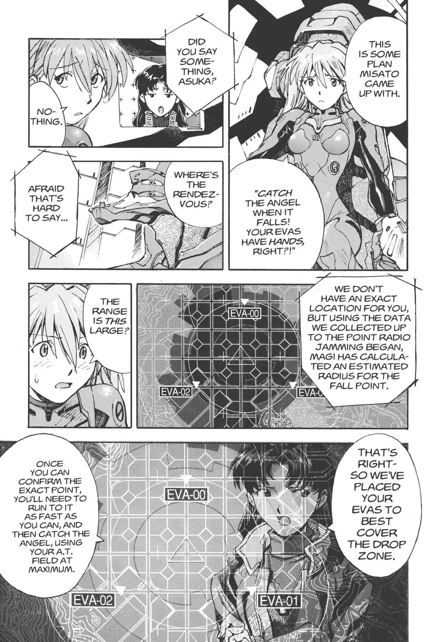 Shinseiki Evangelion Chapter 30 page 6 - Chapter 30: Vol.2 Stage 30: Catch the G-shock!