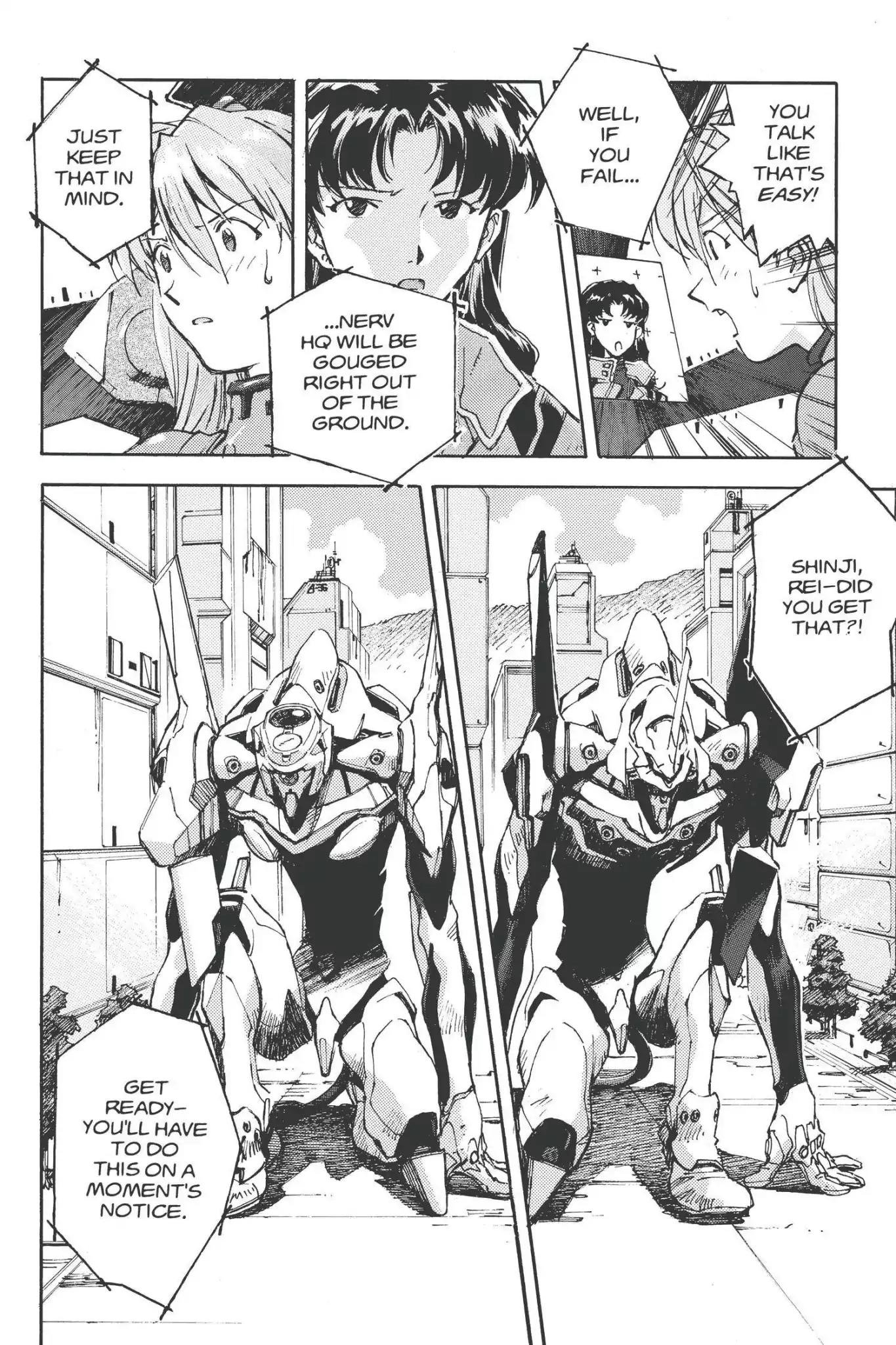 Shinseiki Evangelion Chapter 30 page 7 - Chapter 30: Vol.2 Stage 30: Catch the G-shock!