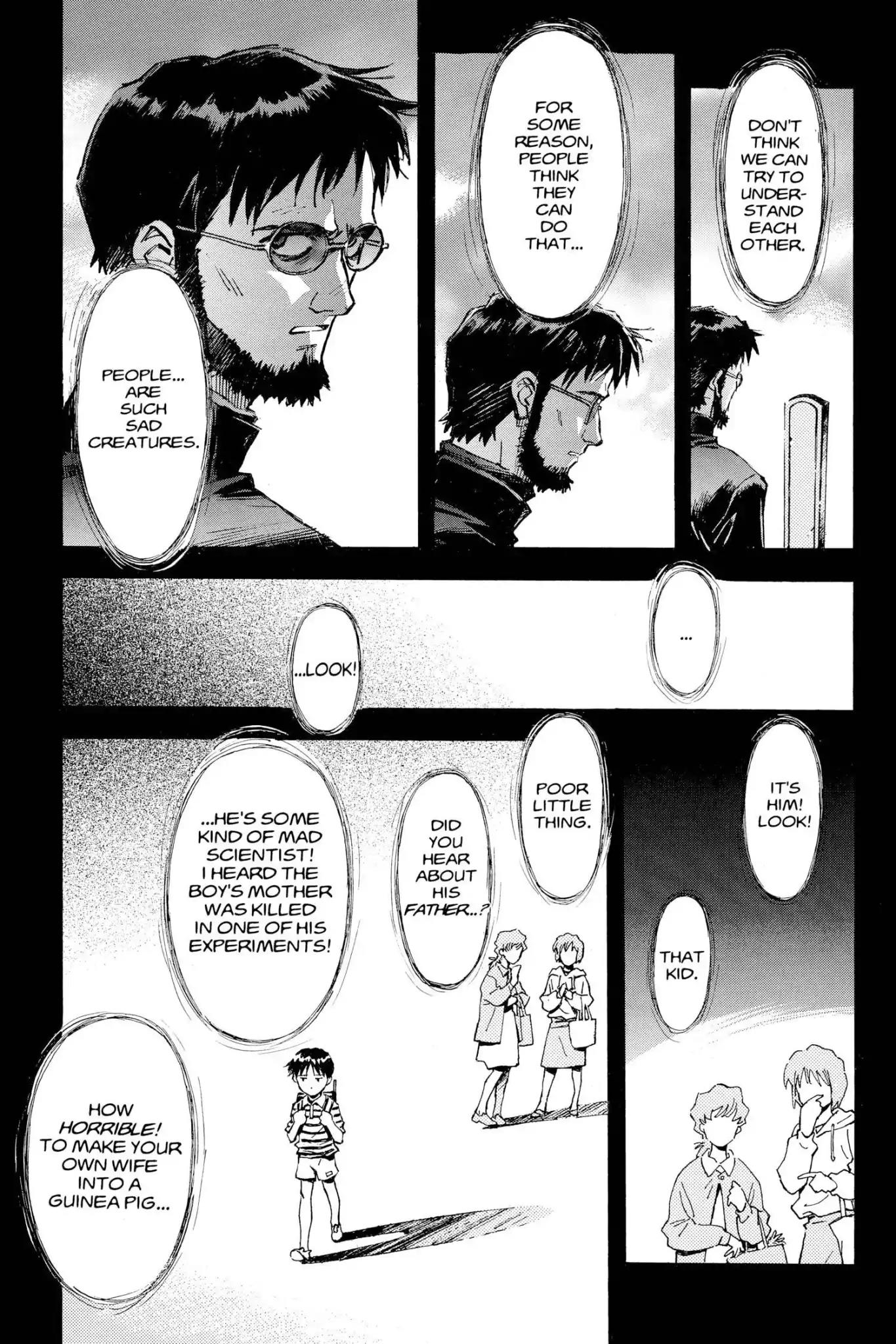 Shinseiki Evangelion Chapter 30 page 9 - Chapter 30: Vol.2 Stage 30: Catch the G-shock!