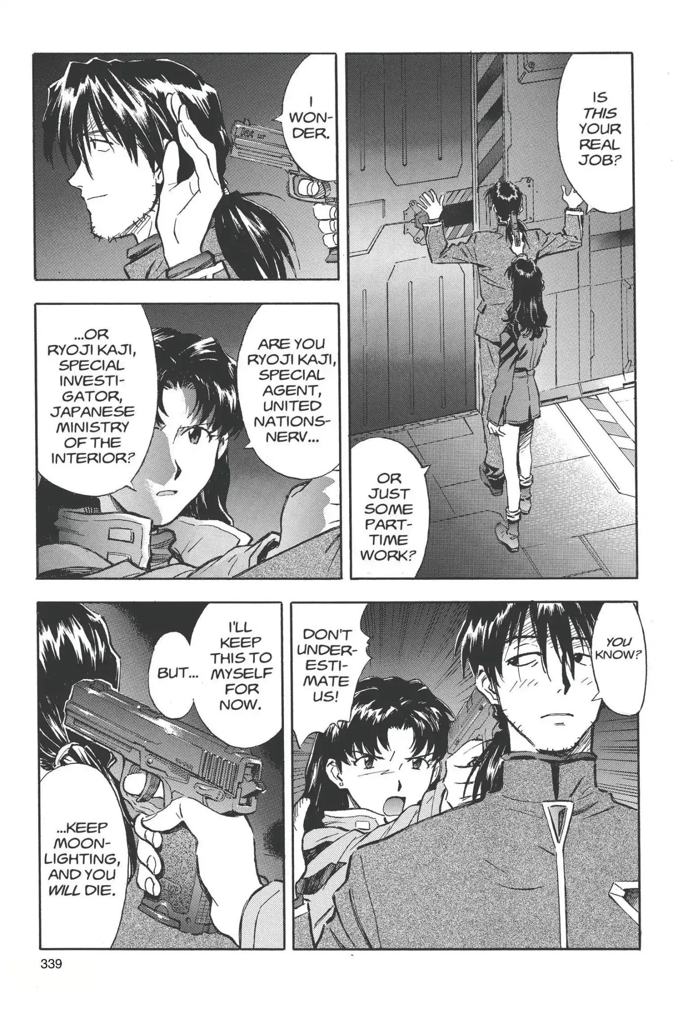 Shinseiki Evangelion Chapter 32 page 15 - Chapter 32: Vol.2 Stage 32: The Abyss of Truth