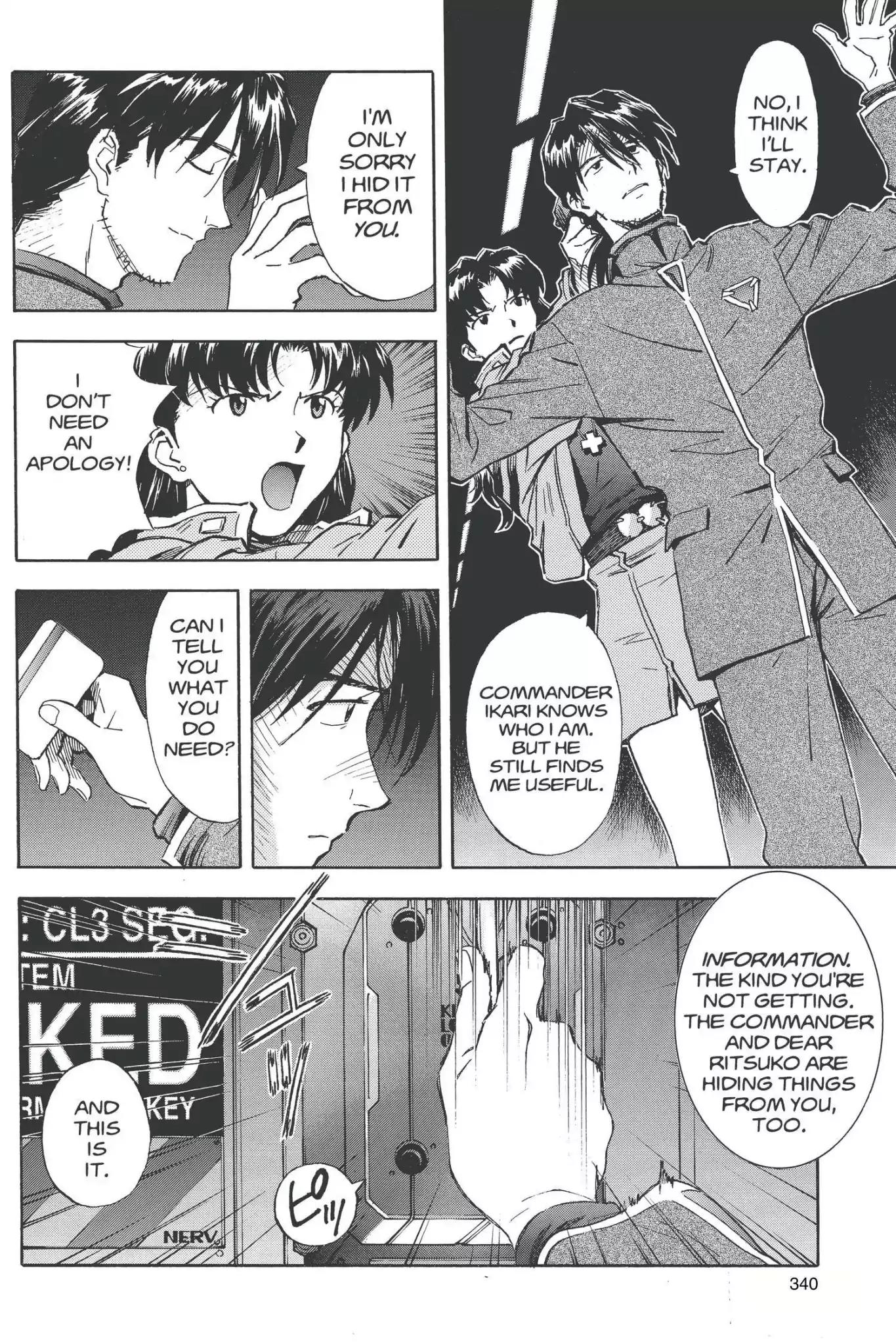 Shinseiki Evangelion Chapter 32 page 16 - Chapter 32: Vol.2 Stage 32: The Abyss of Truth