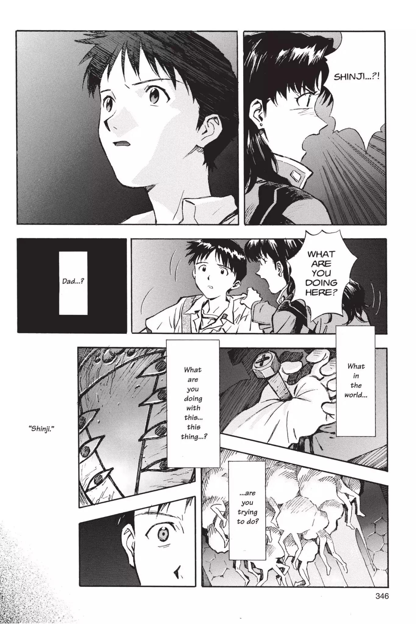 Shinseiki Evangelion Chapter 32 page 21 - Chapter 32: Vol.2 Stage 32: The Abyss of Truth