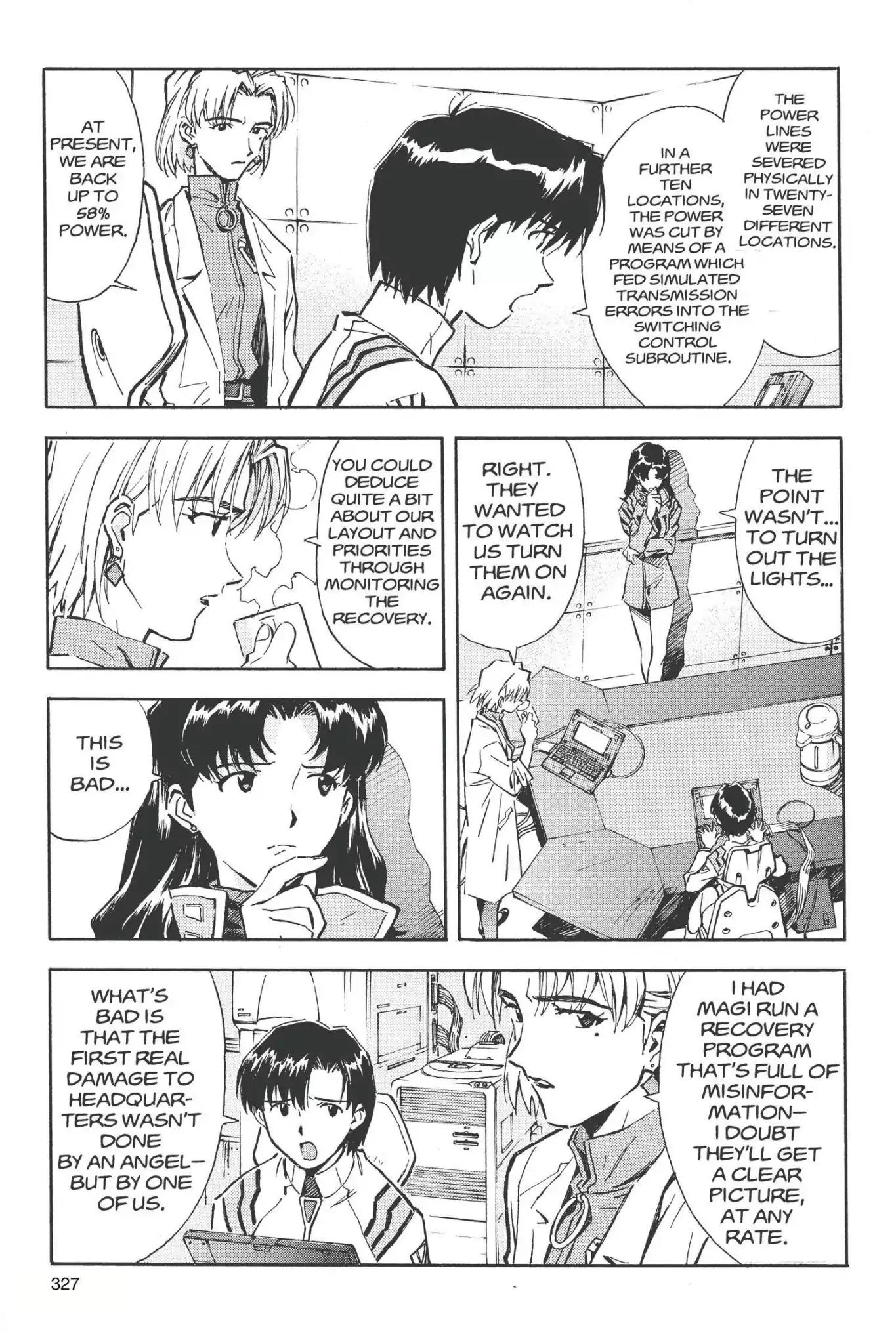 Shinseiki Evangelion Chapter 32 page 3 - Chapter 32: Vol.2 Stage 32: The Abyss of Truth