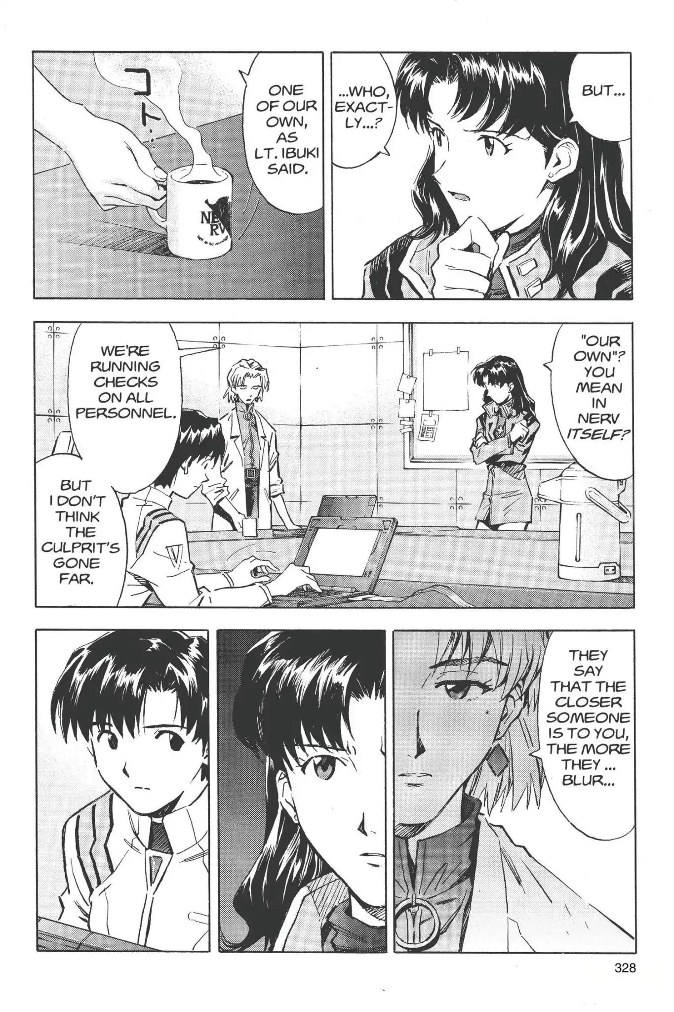Shinseiki Evangelion Chapter 32 page 4 - Chapter 32: Vol.2 Stage 32: The Abyss of Truth