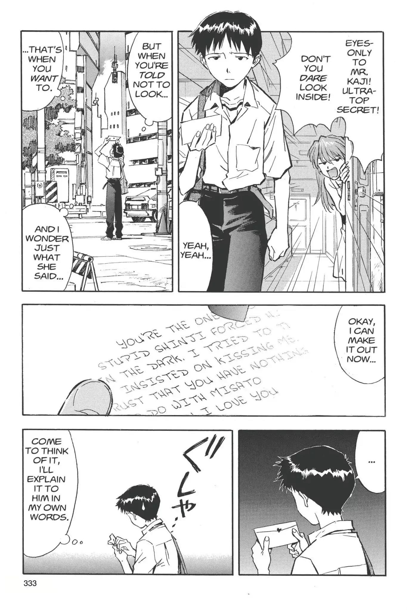 Shinseiki Evangelion Chapter 32 page 9 - Chapter 32: Vol.2 Stage 32: The Abyss of Truth