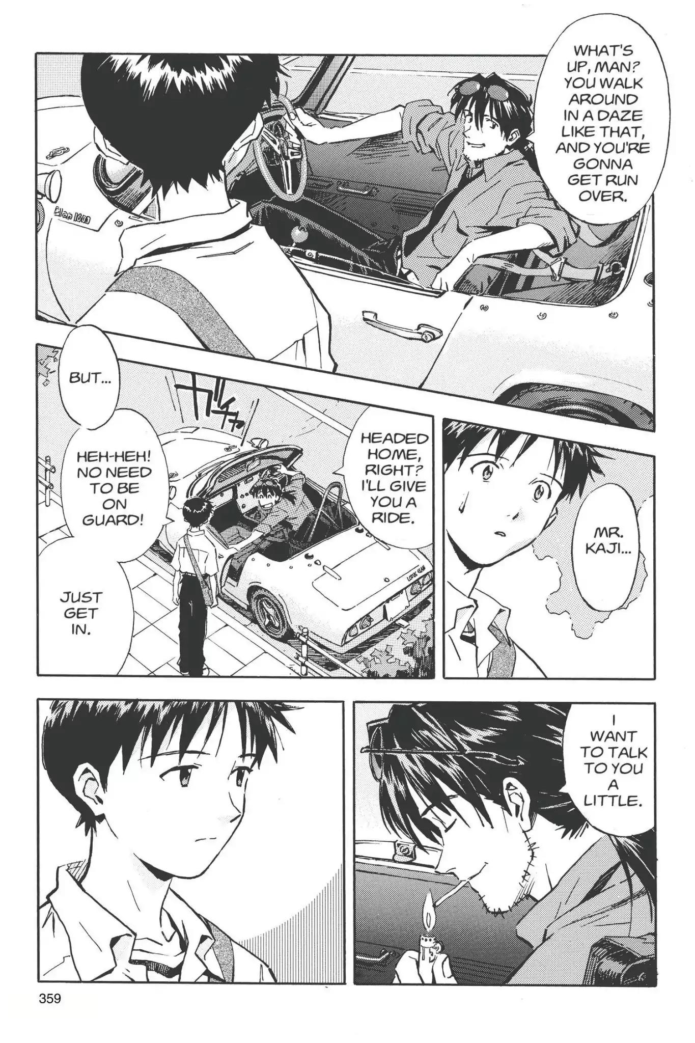 Shinseiki Evangelion Chapter 33 page 11 - Chapter 33: Vol.2 Stage 33: Aquarium