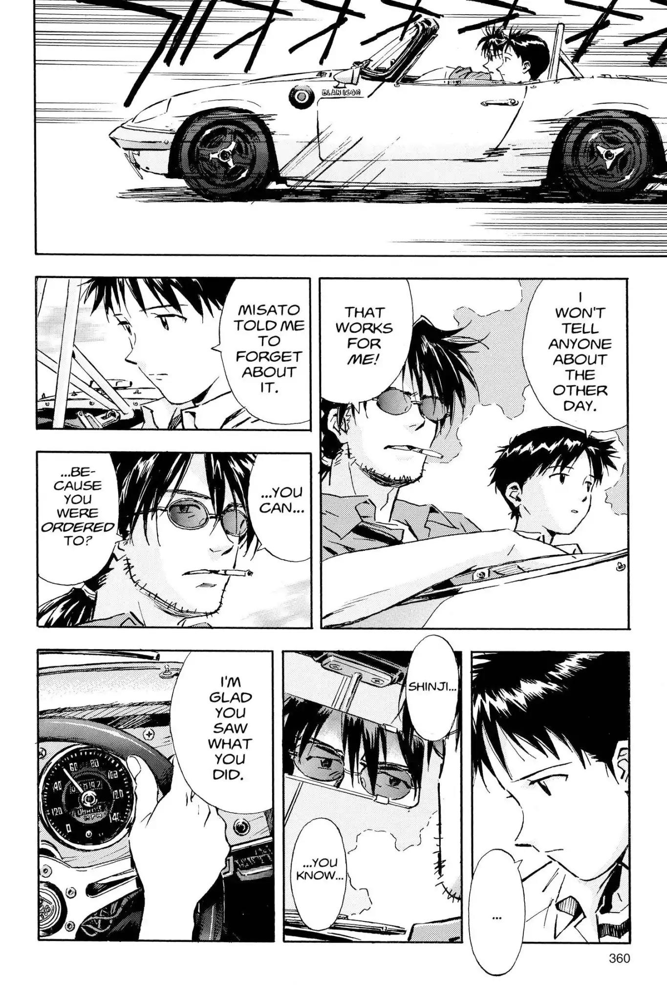 Shinseiki Evangelion Chapter 33 page 12 - Chapter 33: Vol.2 Stage 33: Aquarium