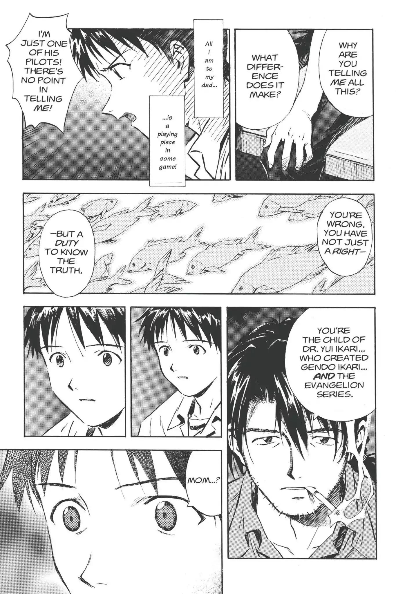 Shinseiki Evangelion Chapter 33 page 17 - Chapter 33: Vol.2 Stage 33: Aquarium
