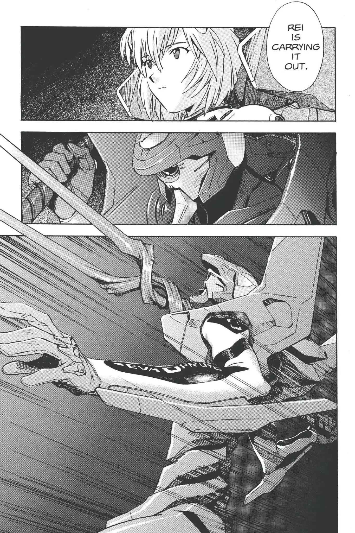 Shinseiki Evangelion Chapter 33 page 23 - Chapter 33: Vol.2 Stage 33: Aquarium