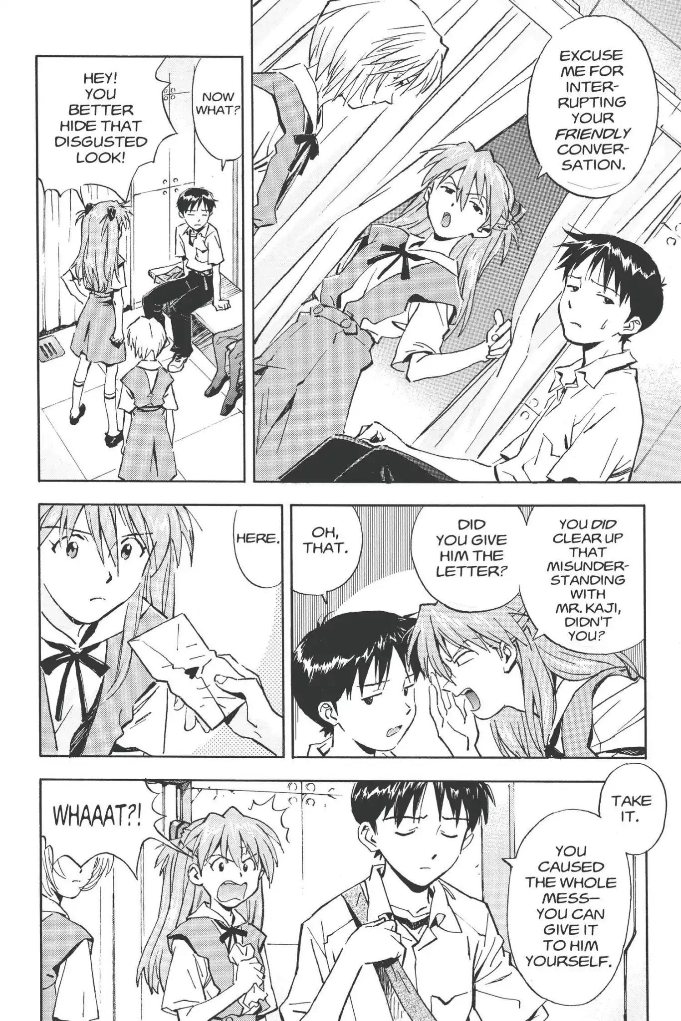 Shinseiki Evangelion Chapter 33 page 8 - Chapter 33: Vol.2 Stage 33: Aquarium