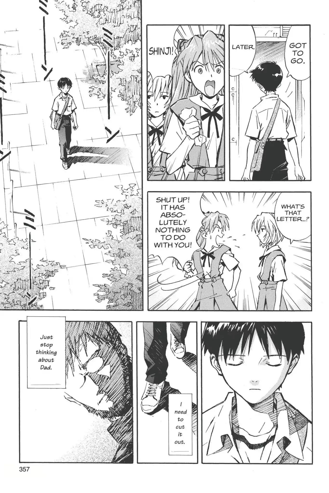 Shinseiki Evangelion Chapter 33 page 9 - Chapter 33: Vol.2 Stage 33: Aquarium