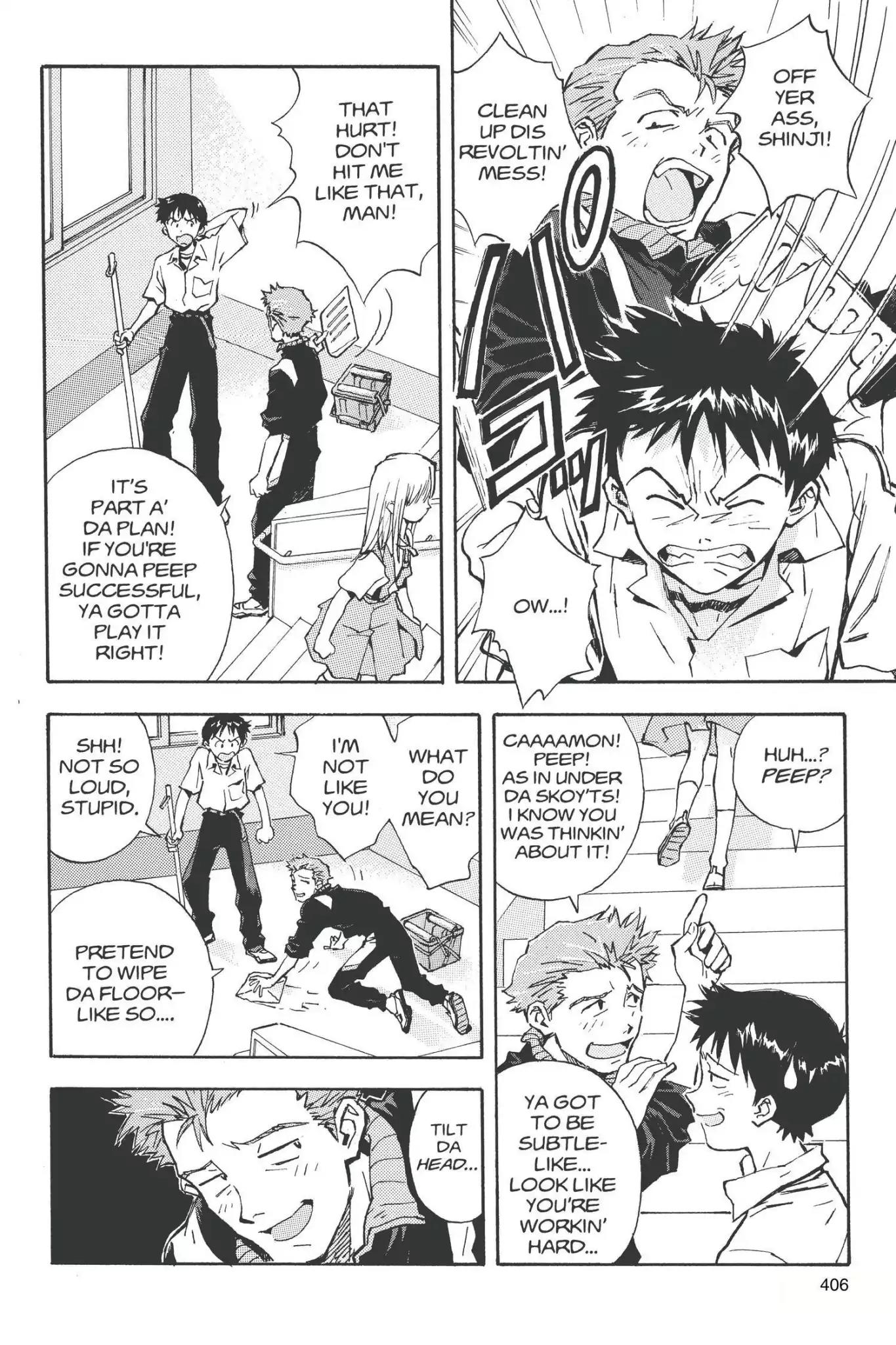 Shinseiki Evangelion Chapter 34 page 28 - Chapter 34: Vol.2 Stage 34: The Fourth Child