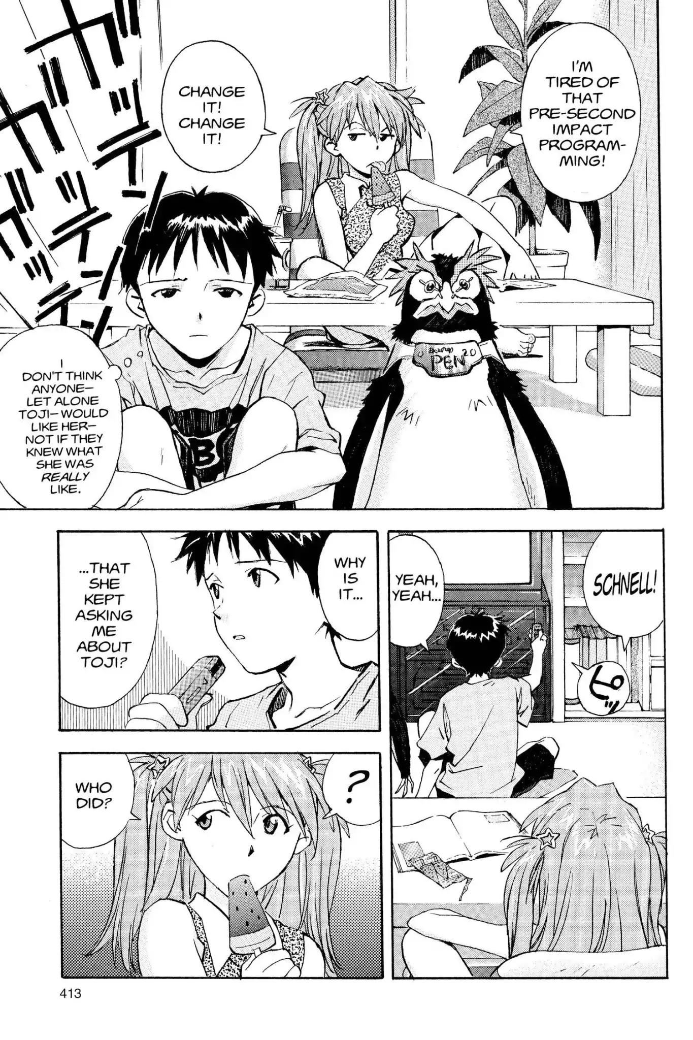 Shinseiki Evangelion Chapter 34 page 35 - Chapter 34: Vol.2 Stage 34: The Fourth Child
