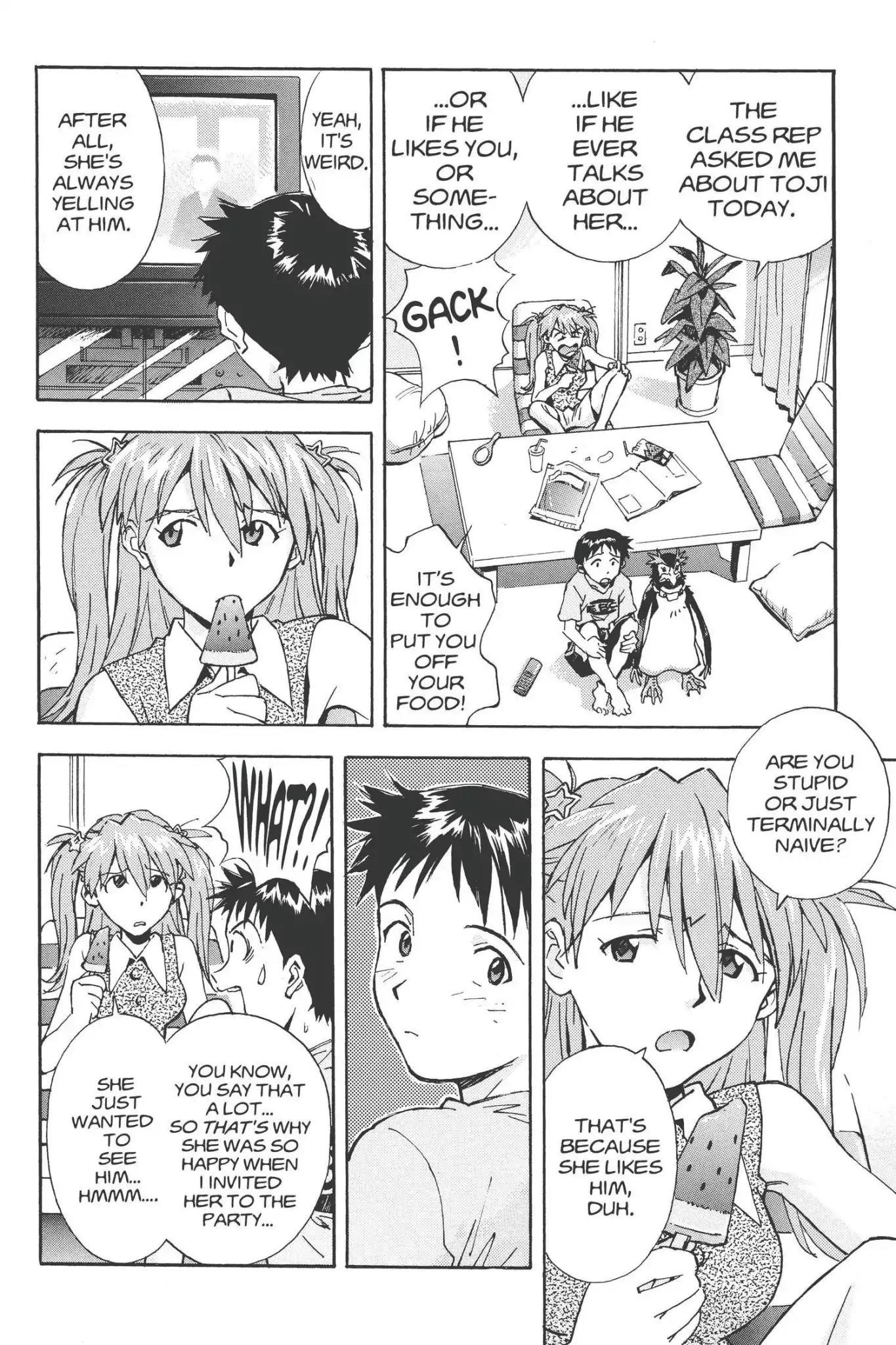 Shinseiki Evangelion Chapter 34 page 36 - Chapter 34: Vol.2 Stage 34: The Fourth Child