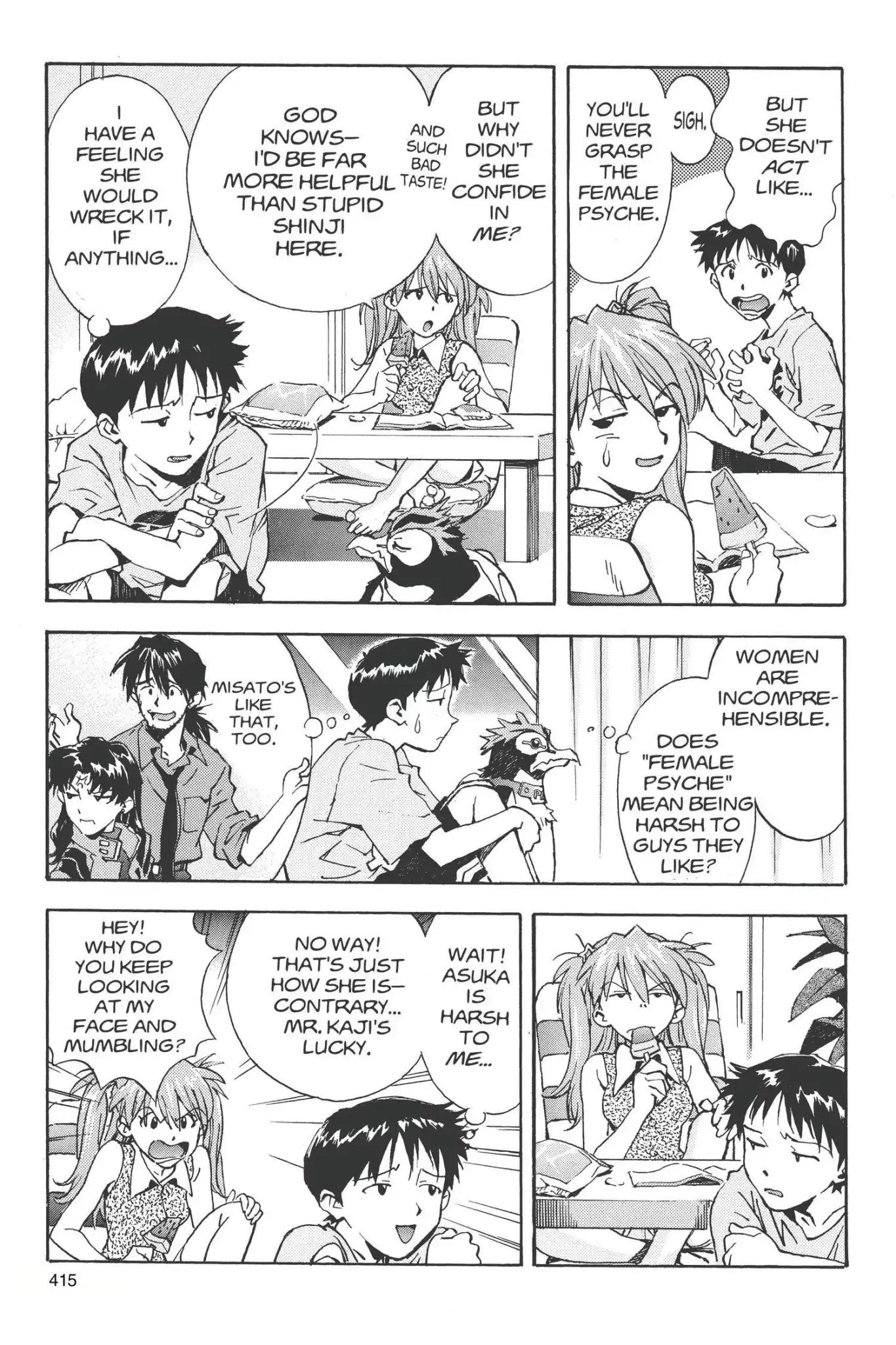 Shinseiki Evangelion Chapter 34 page 37 - Chapter 34: Vol.2 Stage 34: The Fourth Child