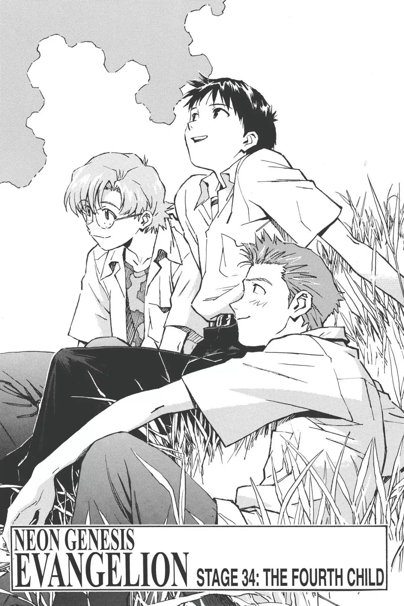 Shinseiki Evangelion Chapter 34 page 6 - Chapter 34: Vol.2 Stage 34: The Fourth Child