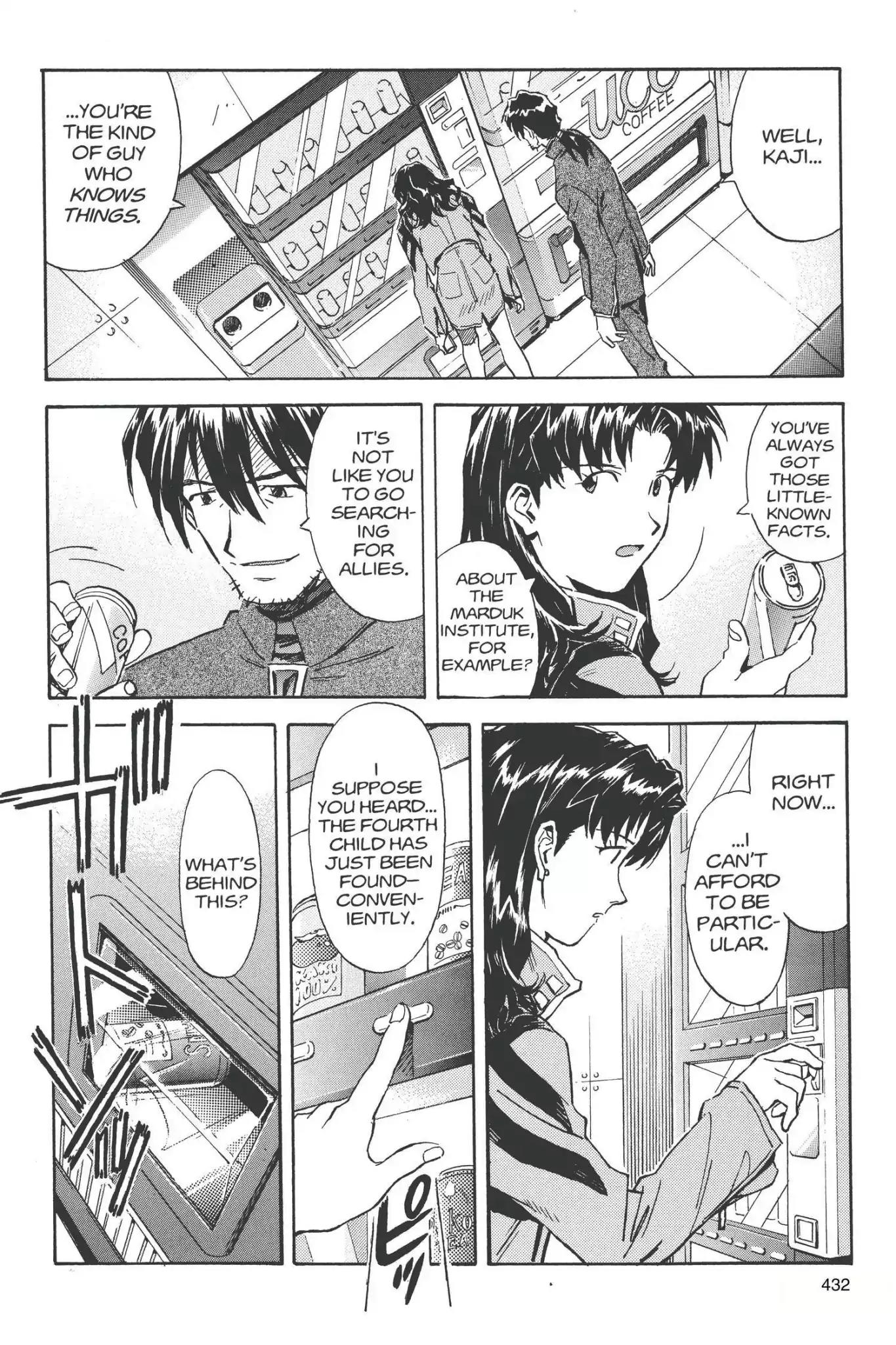Shinseiki Evangelion Chapter 35 page 14 - Chapter 35: Vol.2 Stage 35: Light, Then Shadow