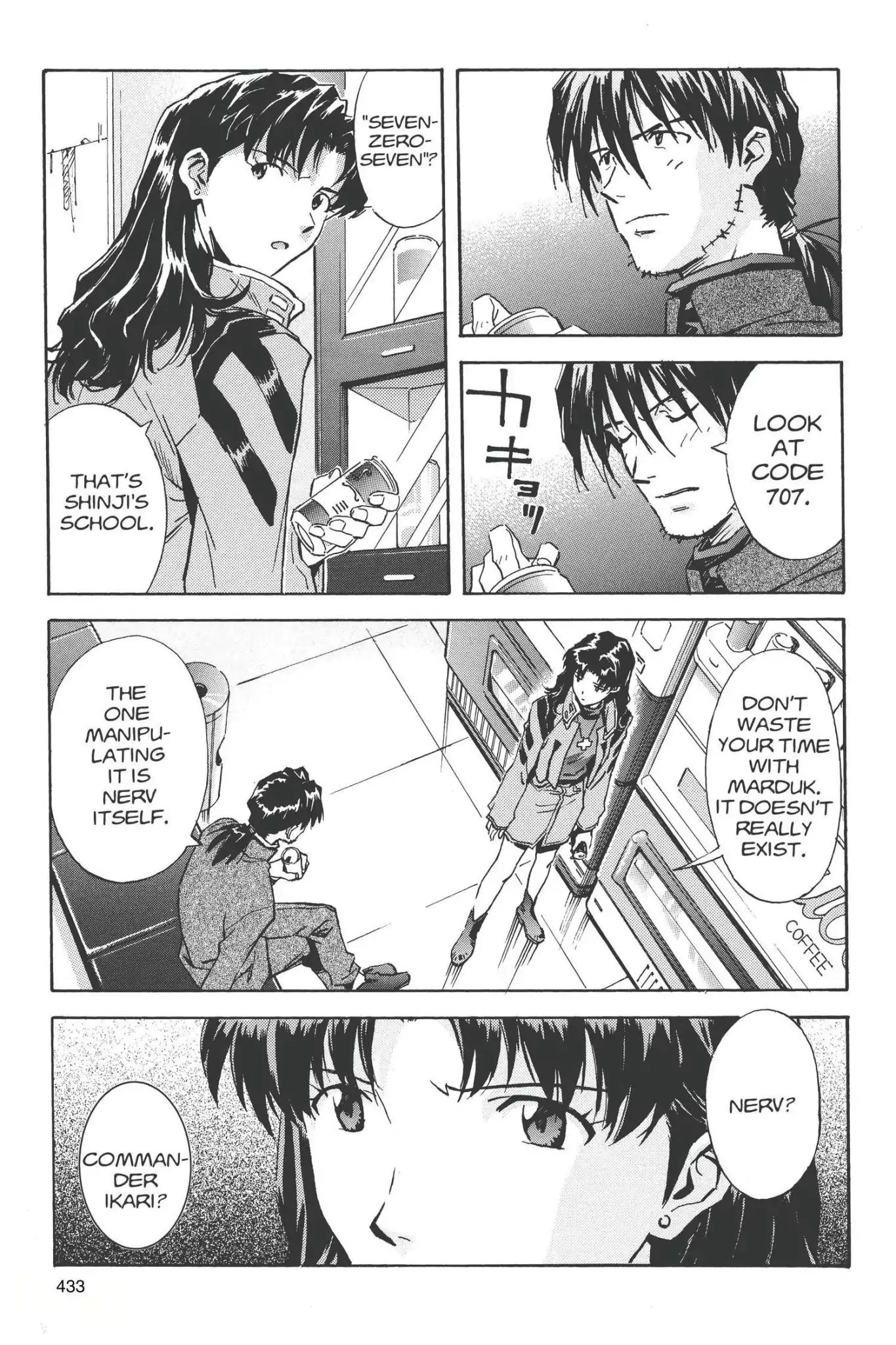Shinseiki Evangelion Chapter 35 page 15 - Chapter 35: Vol.2 Stage 35: Light, Then Shadow