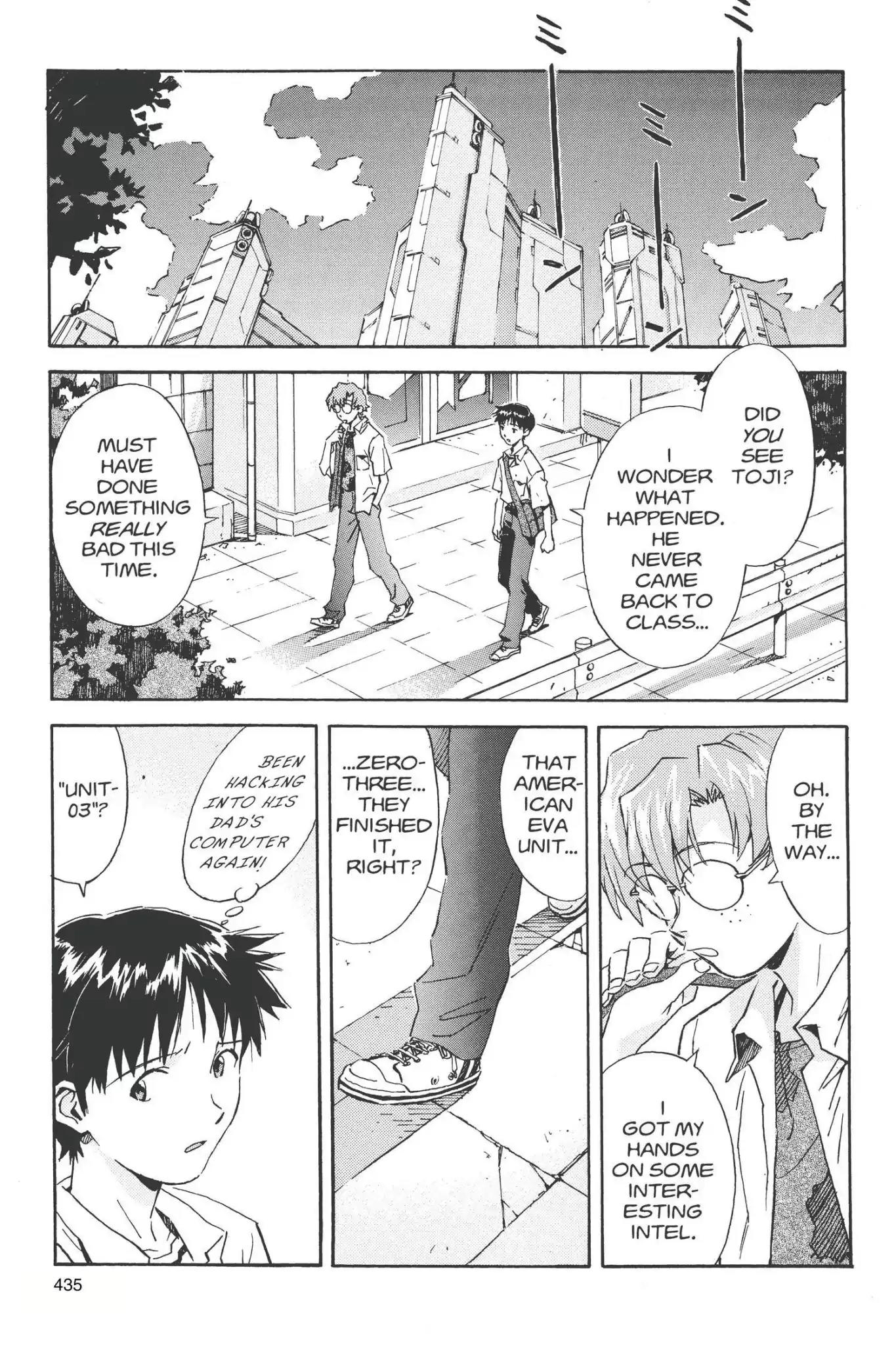 Shinseiki Evangelion Chapter 35 page 17 - Chapter 35: Vol.2 Stage 35: Light, Then Shadow