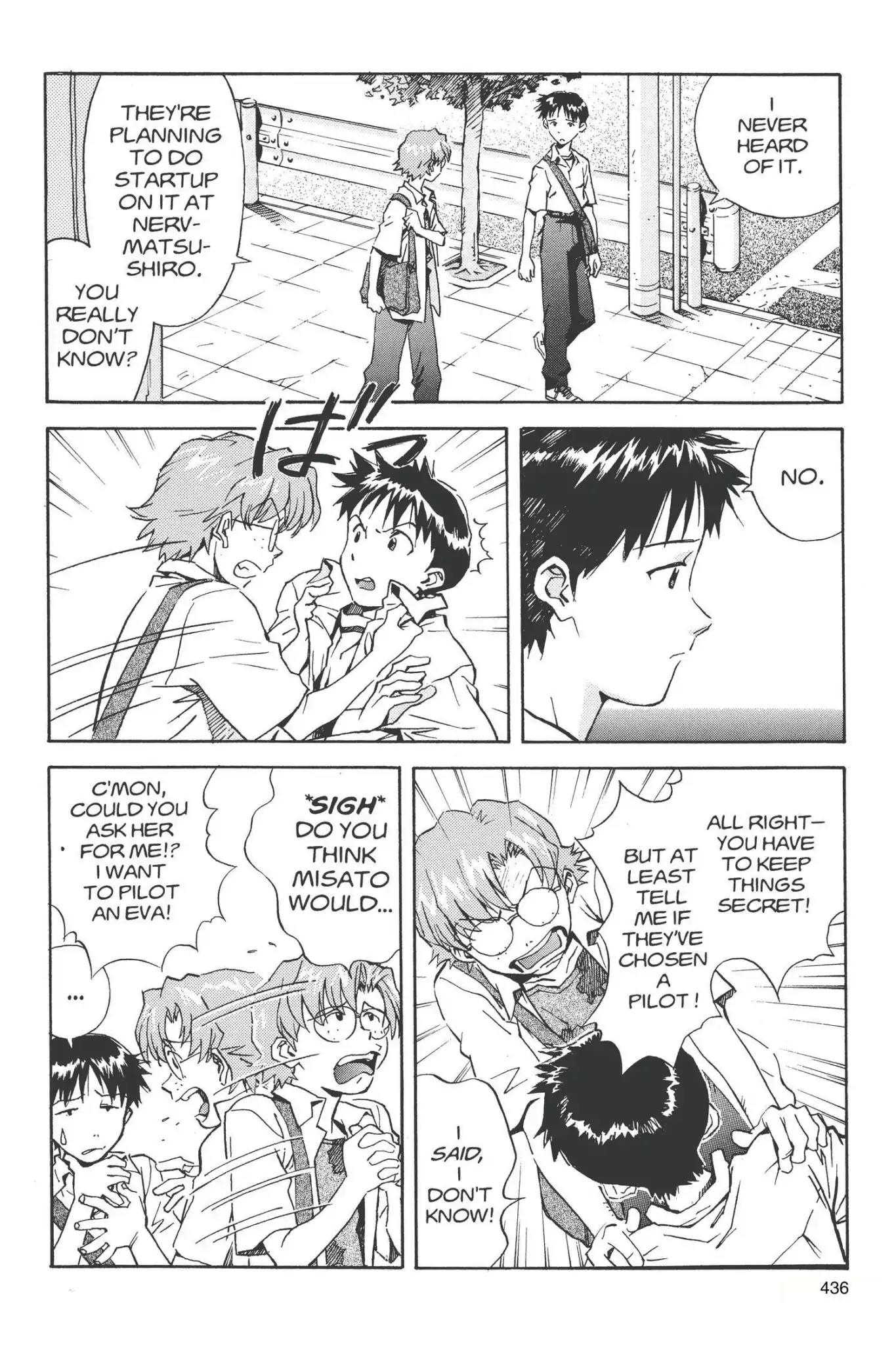 Shinseiki Evangelion Chapter 35 page 18 - Chapter 35: Vol.2 Stage 35: Light, Then Shadow
