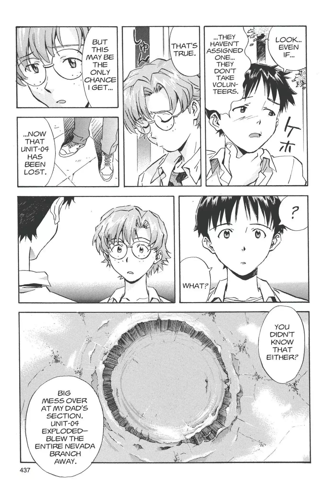 Shinseiki Evangelion Chapter 35 page 19 - Chapter 35: Vol.2 Stage 35: Light, Then Shadow
