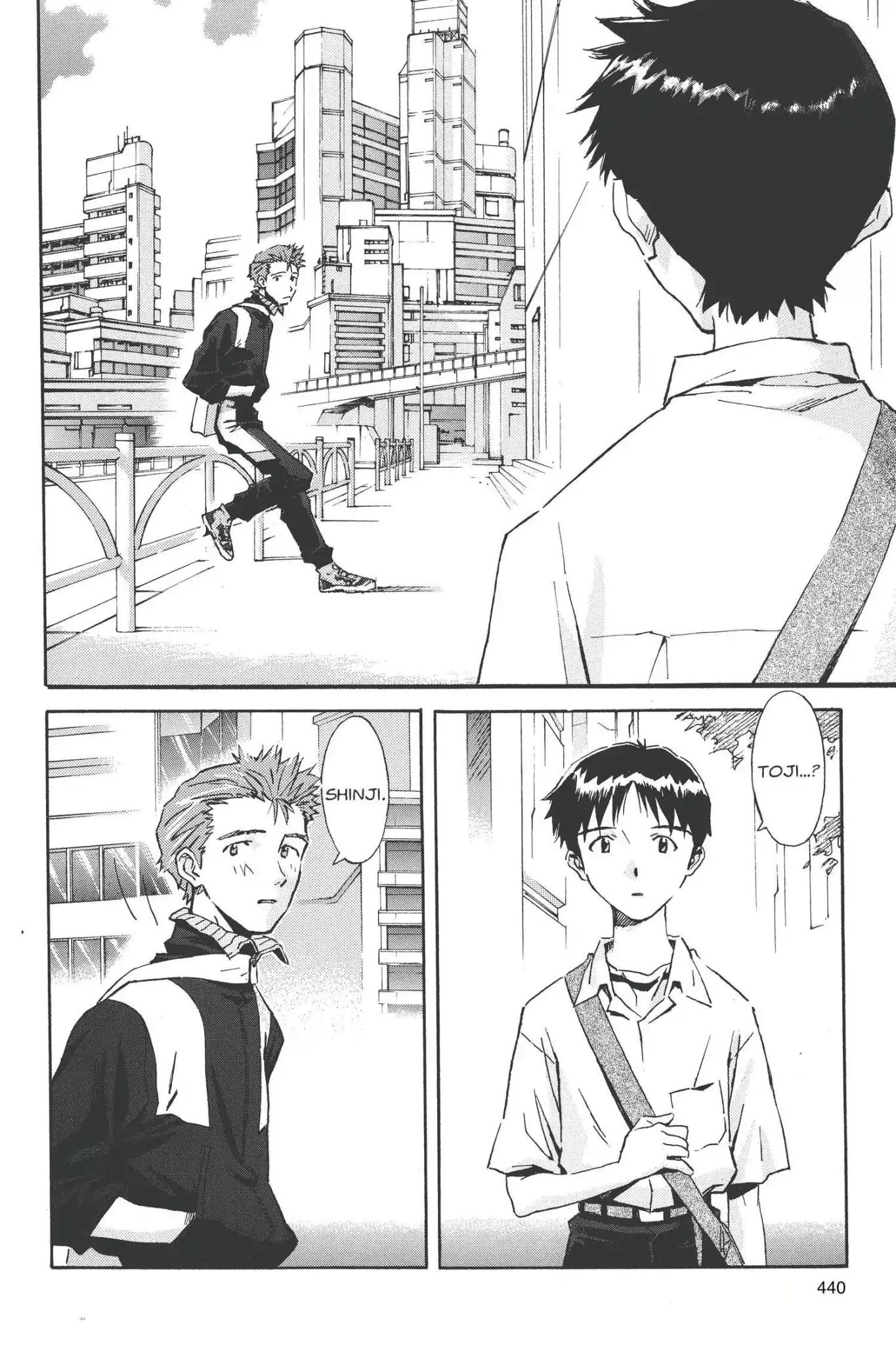 Shinseiki Evangelion Chapter 35 page 22 - Chapter 35: Vol.2 Stage 35: Light, Then Shadow