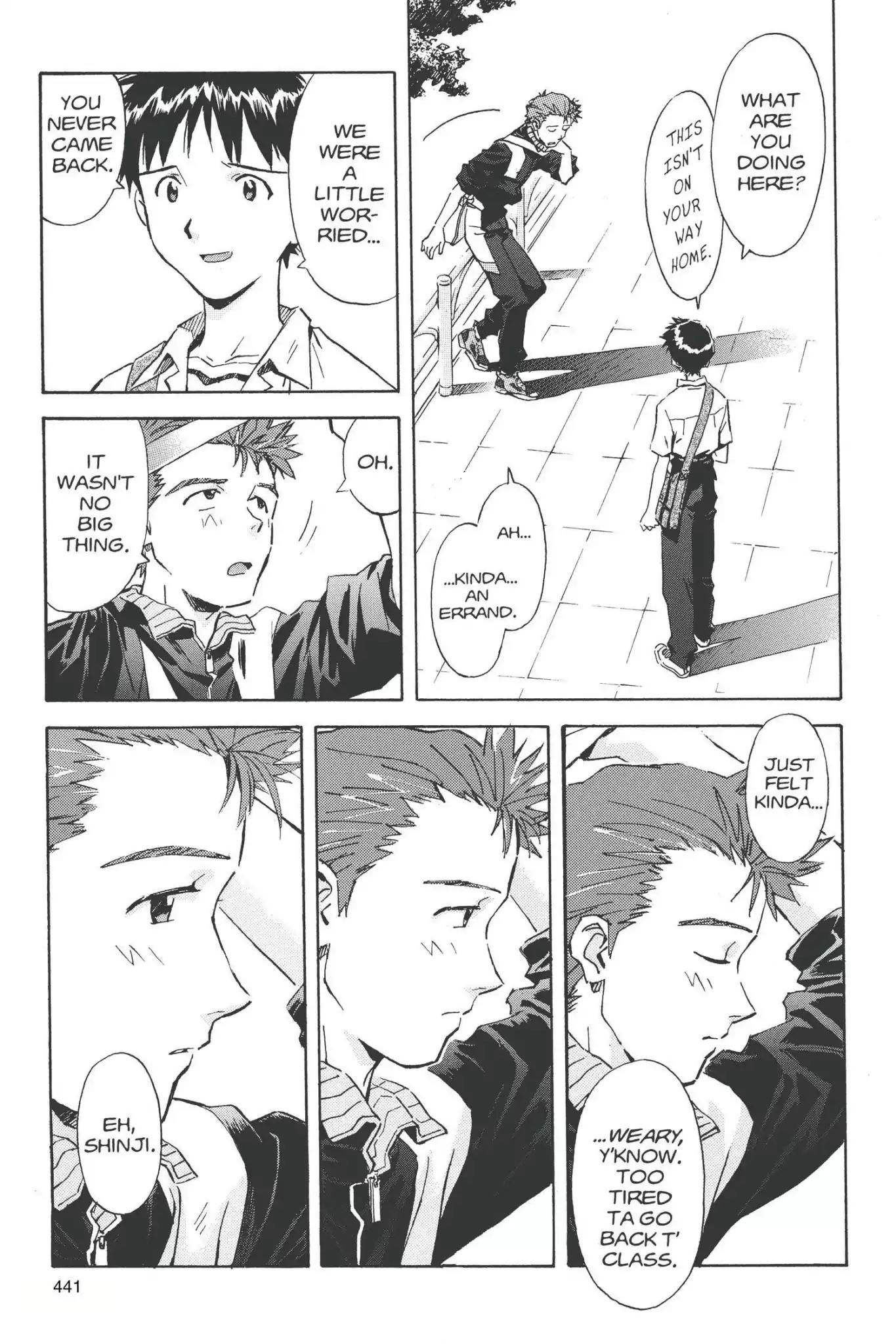 Shinseiki Evangelion Chapter 35 page 23 - Chapter 35: Vol.2 Stage 35: Light, Then Shadow