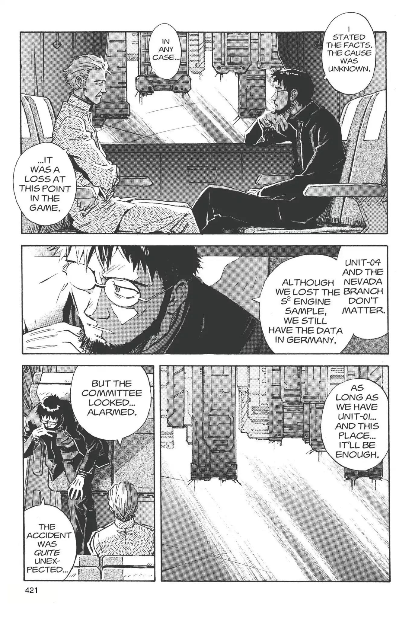 Shinseiki Evangelion Chapter 35 page 3 - Chapter 35: Vol.2 Stage 35: Light, Then Shadow