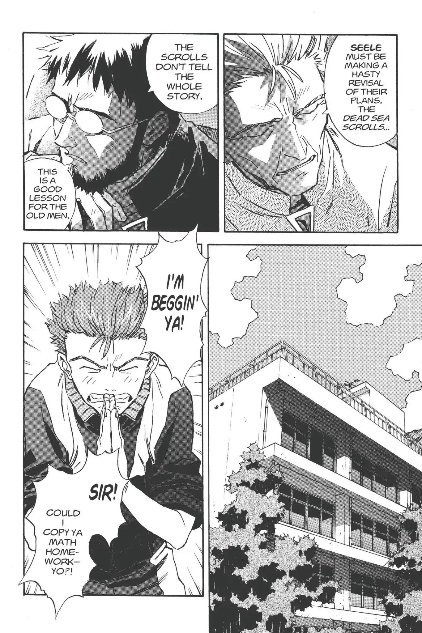Shinseiki Evangelion Chapter 35 page 4 - Chapter 35: Vol.2 Stage 35: Light, Then Shadow