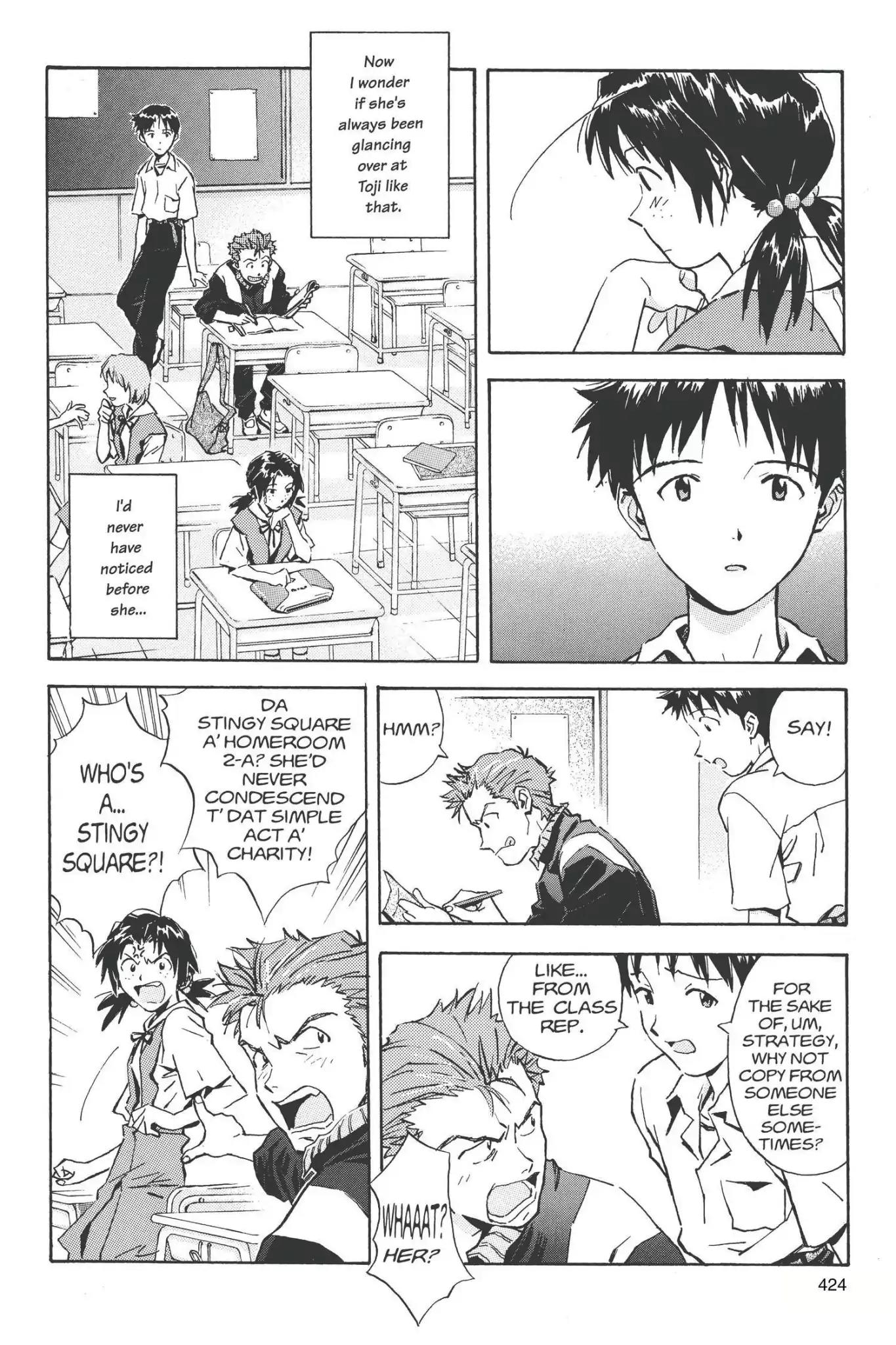 Shinseiki Evangelion Chapter 35 page 6 - Chapter 35: Vol.2 Stage 35: Light, Then Shadow