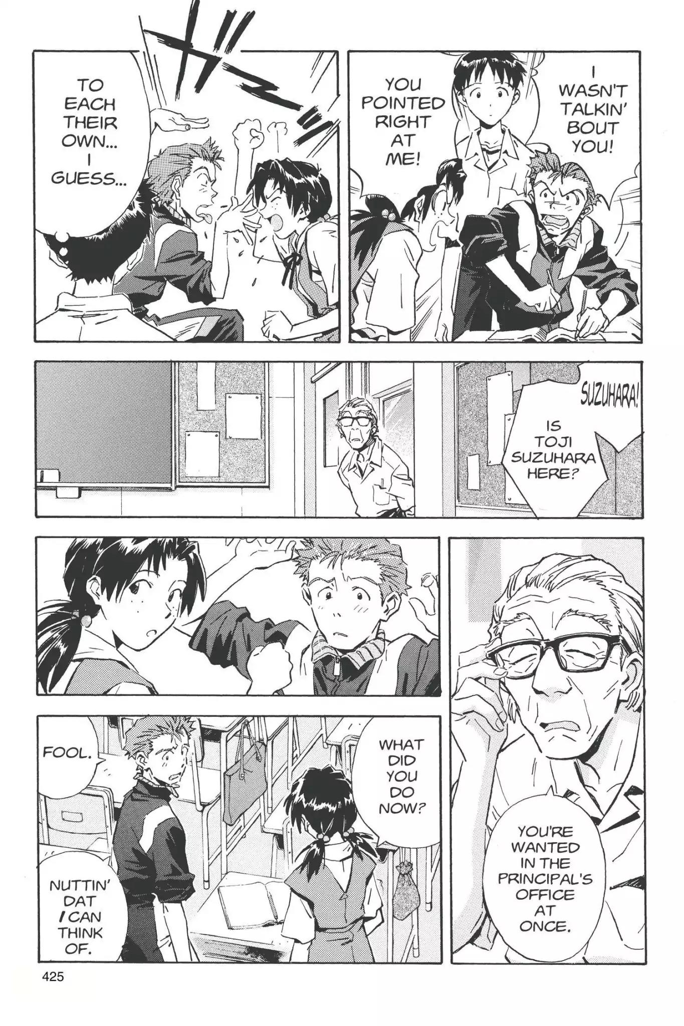 Shinseiki Evangelion Chapter 35 page 7 - Chapter 35: Vol.2 Stage 35: Light, Then Shadow