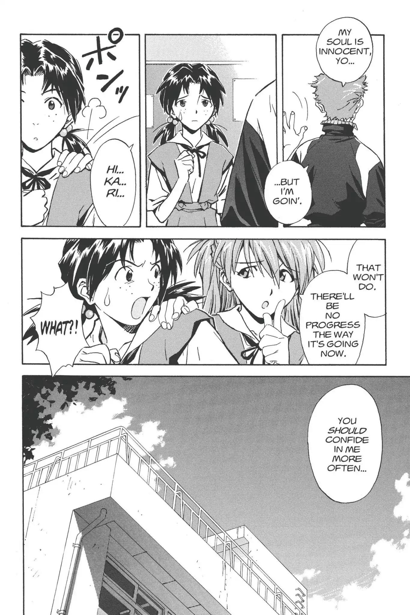 Shinseiki Evangelion Chapter 35 page 8 - Chapter 35: Vol.2 Stage 35: Light, Then Shadow