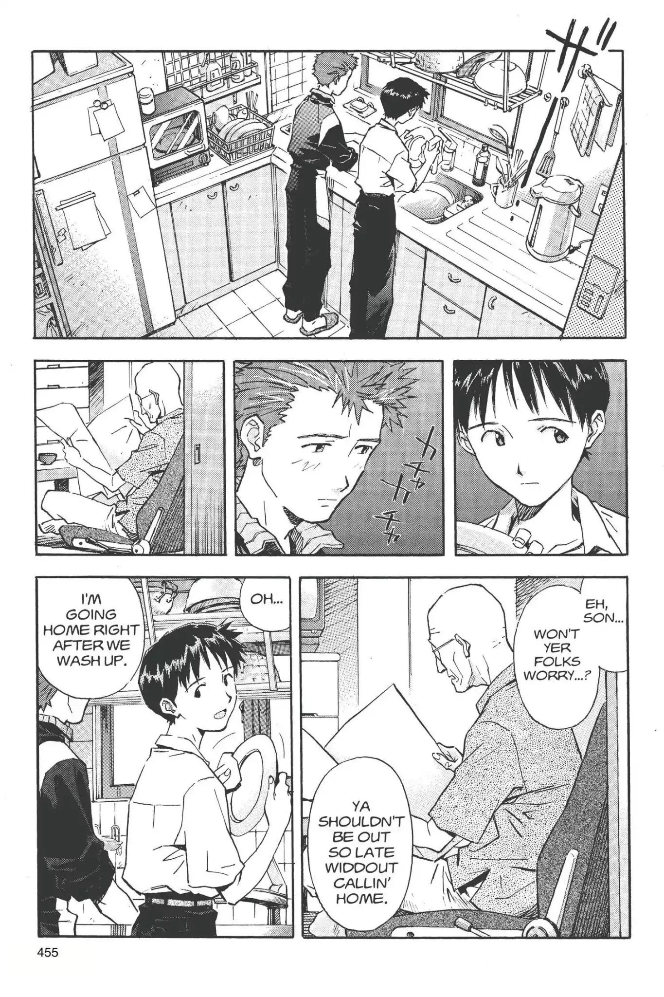 Shinseiki Evangelion Chapter 36 page 13 - Chapter 36: Vol.2 Stage 36: Confession
