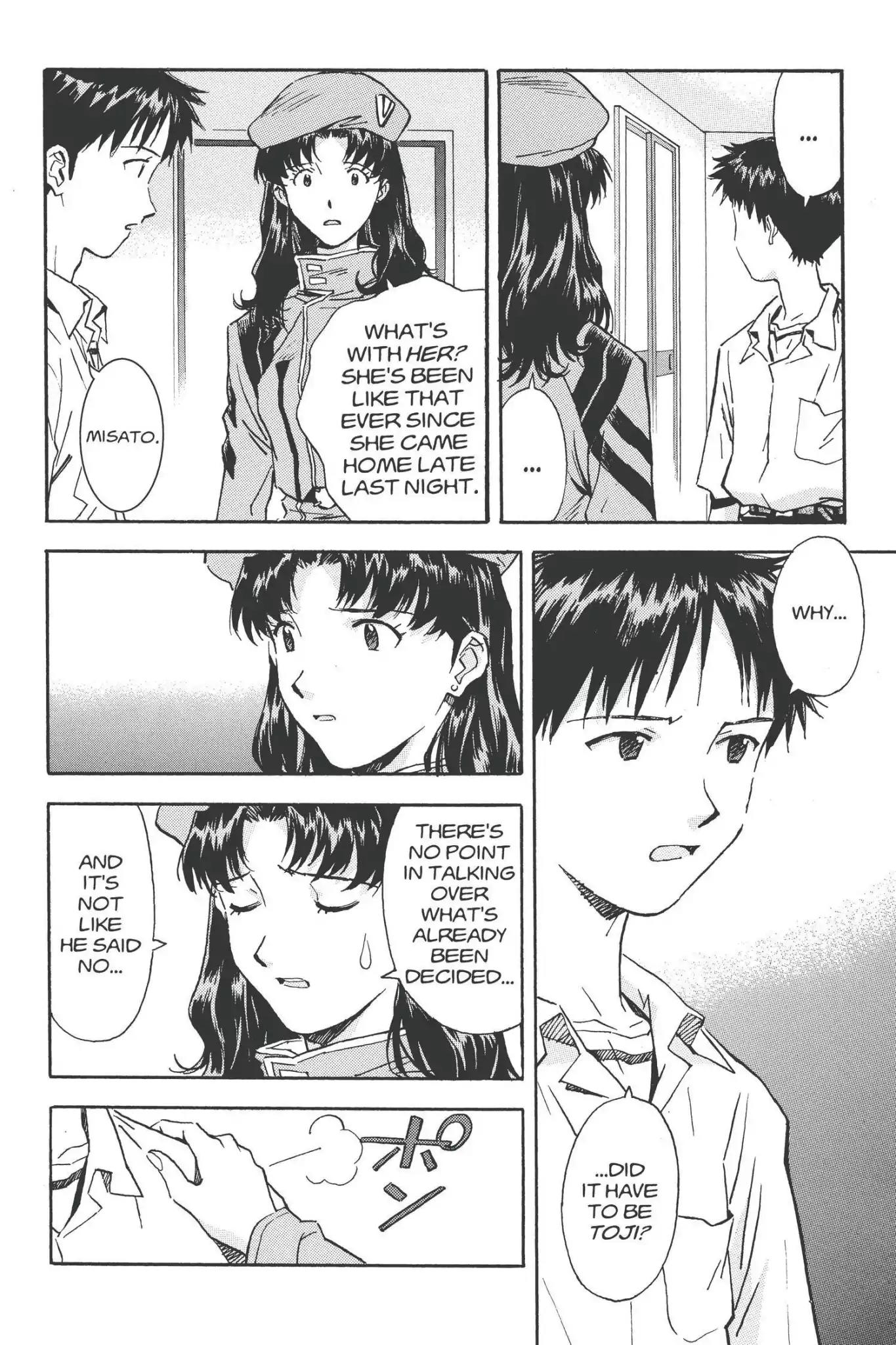 Shinseiki Evangelion Chapter 36 page 22 - Chapter 36: Vol.2 Stage 36: Confession
