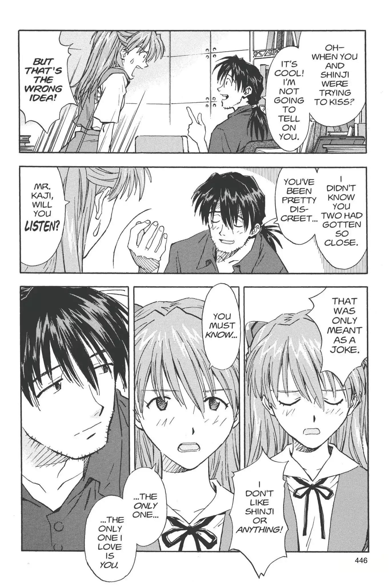 Shinseiki Evangelion Chapter 36 page 4 - Chapter 36: Vol.2 Stage 36: Confession