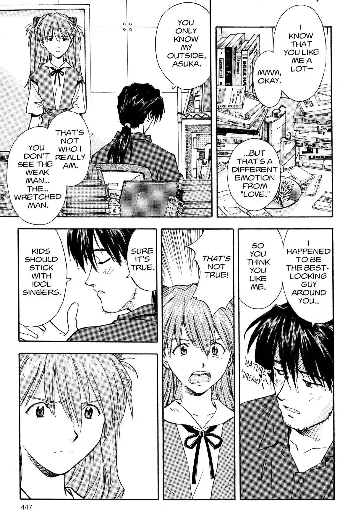 Shinseiki Evangelion Chapter 36 page 5 - Chapter 36: Vol.2 Stage 36: Confession