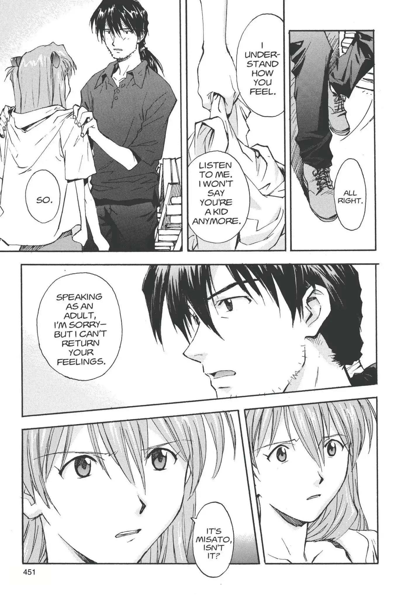 Shinseiki Evangelion Chapter 36 page 9 - Chapter 36: Vol.2 Stage 36: Confession